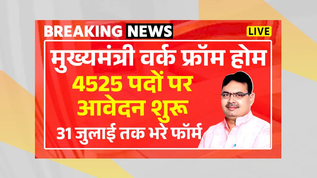 Rajasthan Mukhyamantri Work From Home