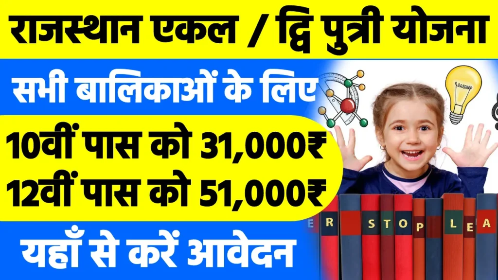 Rajasthan Ekal Dwiputri Yojana 2025